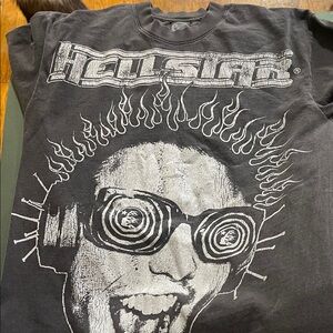 Hellsick Black Graphic Tee - Men's Short Sleeve